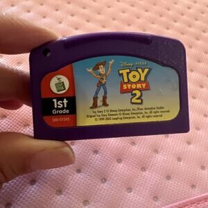 leapfrog leappad learning system Cartridge Only 1st Grade Toy Story 2- 1999